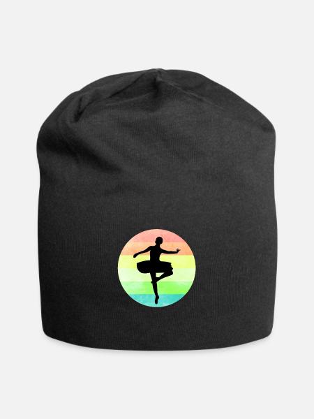 Ballerina Ballett Tänzerin Tutu - Jersey-Beanie - Schwarz