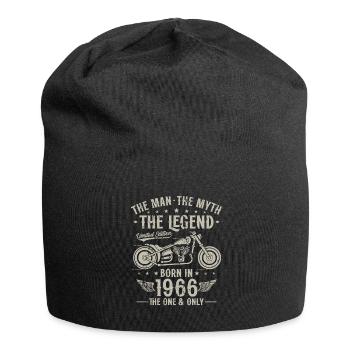 1966 Vintage homme mythe légende moto - Bonnet en jersey - noir - Devant