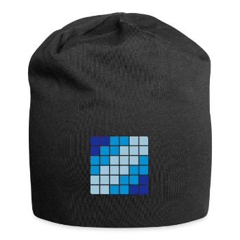 Pattern - Jersey Beanie - black - Front