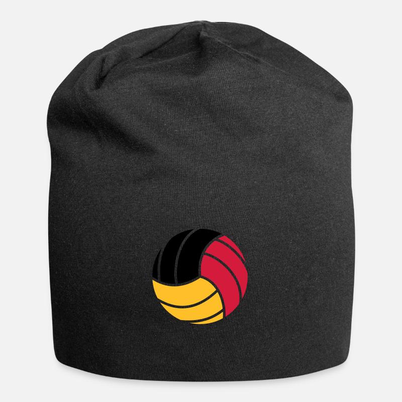 Volleyball 3c - Bonnet en jersey - noir
