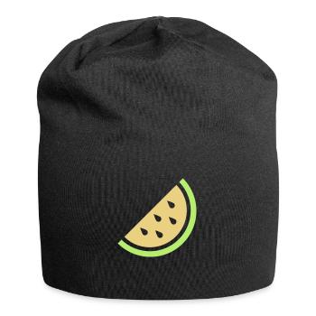 Melone - Jersey-Beanie - Schwarz - Vorne