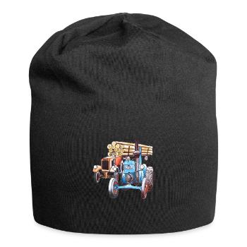Alte Schlepper - Jersey-Beanie - Schwarz - Vorne