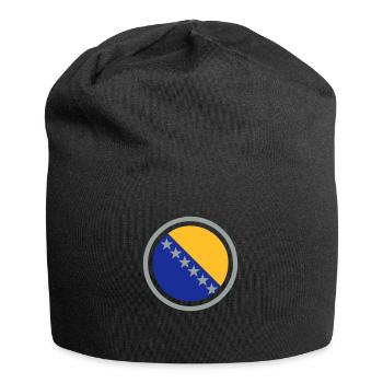 Emblème Bosnie - Bonnet en jersey - noir - Devant