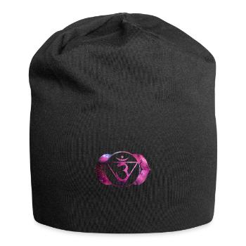 CHAKRA | NEON - Jersey Beanie - black - Front
