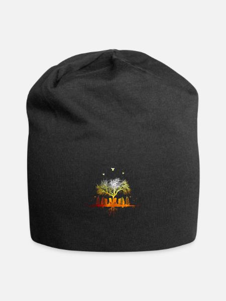 sunshinetown - Jersey Beanie - black