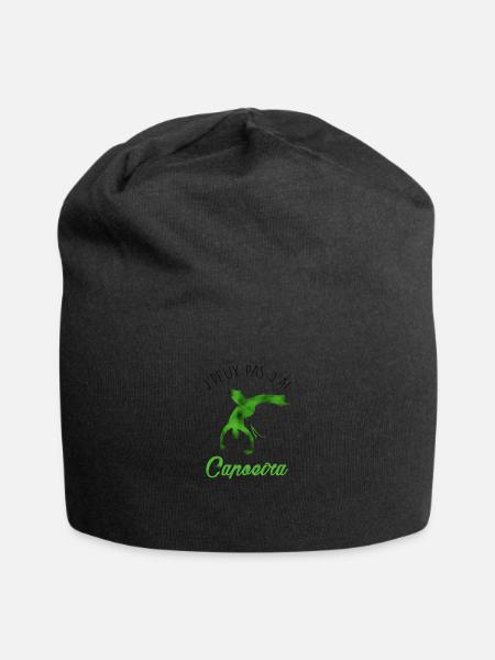 J'peux pas j'ai Capoeira - Bonnet en jersey - noir