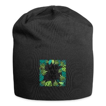 Sauvage et gratuit - Bonnet en jersey - noir - Devant