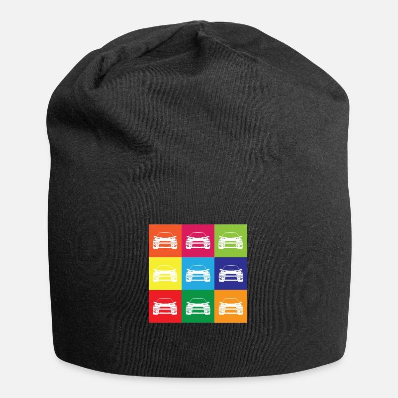 Multi Farbe Impreza - Jersey-Beanie - Schwarz