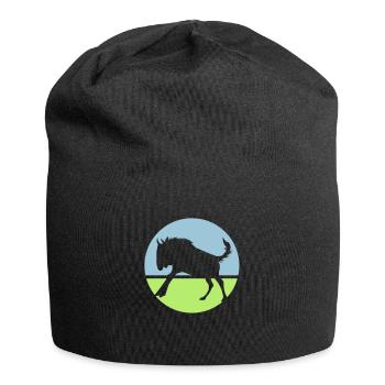 Gnu - Jersey-Beanie - Schwarz - Vorne