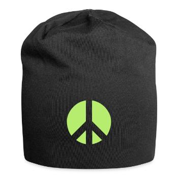 6_sign - Jersey-Beanie - Schwarz - Vorne