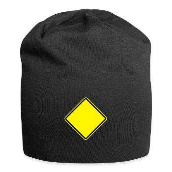 yellow_shield__f2 - Jersey-Beanie - Schwarz - Vorne