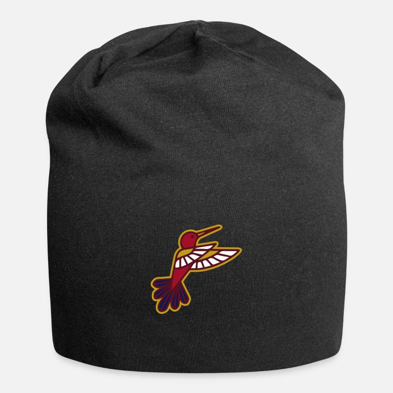 Oiseau d'Egypte - Bonnet en jersey - noir