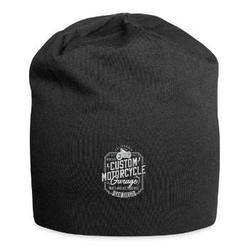 Vintage motorcycle California gift idea - Jersey Beanie - black - Front