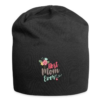 Best Mom Ever - Jersey Beanie - black - Front