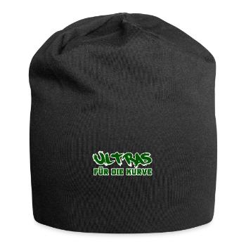Ultras für die Kurve - Jersey-Beanie - Schwarz - Vorne
