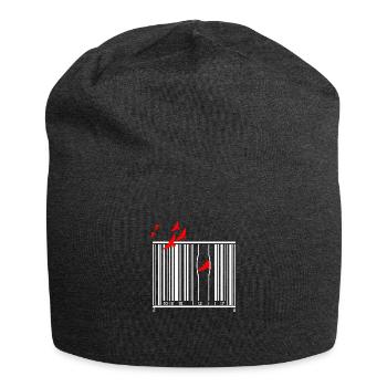 Vogel Vögel  Freiheits-Kommunismus - Jersey-Beanie - Anthrazit - Vorne