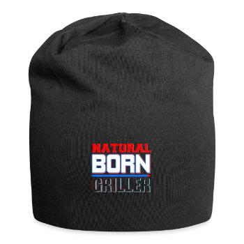 BBQ - Jersey-Beanie - Schwarz - Vorne