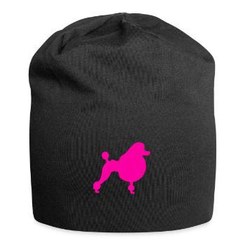 poodle - Jersey Beanie - black - Front