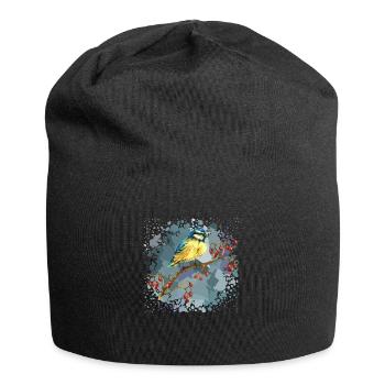 Oiseau de sikorka - Bonnet en jersey - noir - Devant