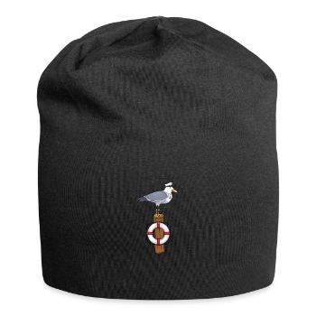 Seagull ⚓️ north ⚓️ - Jersey Beanie - black - Front