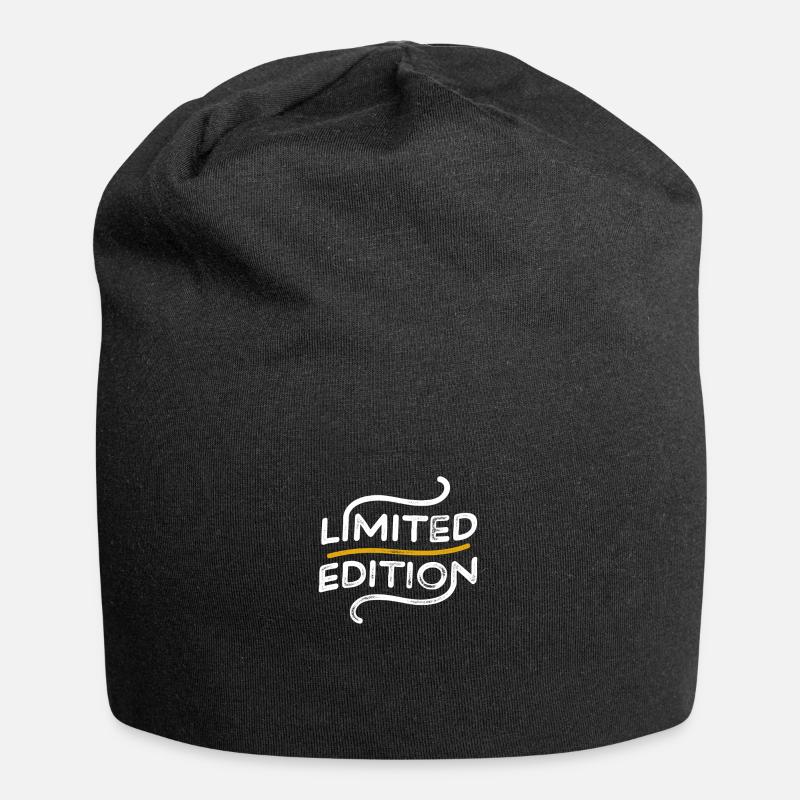 Limited Edition - Jersey Beanie - black