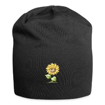 Tournesol - Bonnet en jersey - noir - Devant