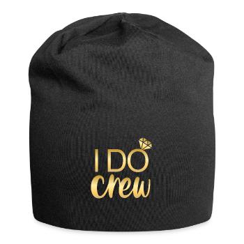 I DO CREW Shirt | Team Bride | Team Bride - Jersey Beanie - black - Front