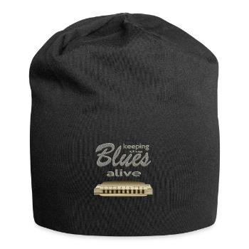 Blues Harp Keeping The Blues Alive - Jersey Beanie - black - Front