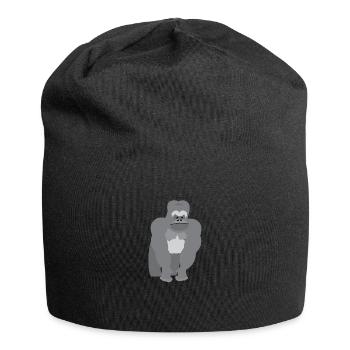 Great ape ridgeback Gorilla - Jersey Beanie - black - Front