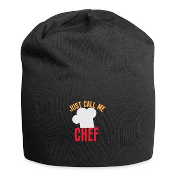 Just call me chef - Jersey Beanie - black - Front