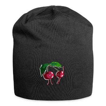 Cherry - Jersey Beanie - black - Front