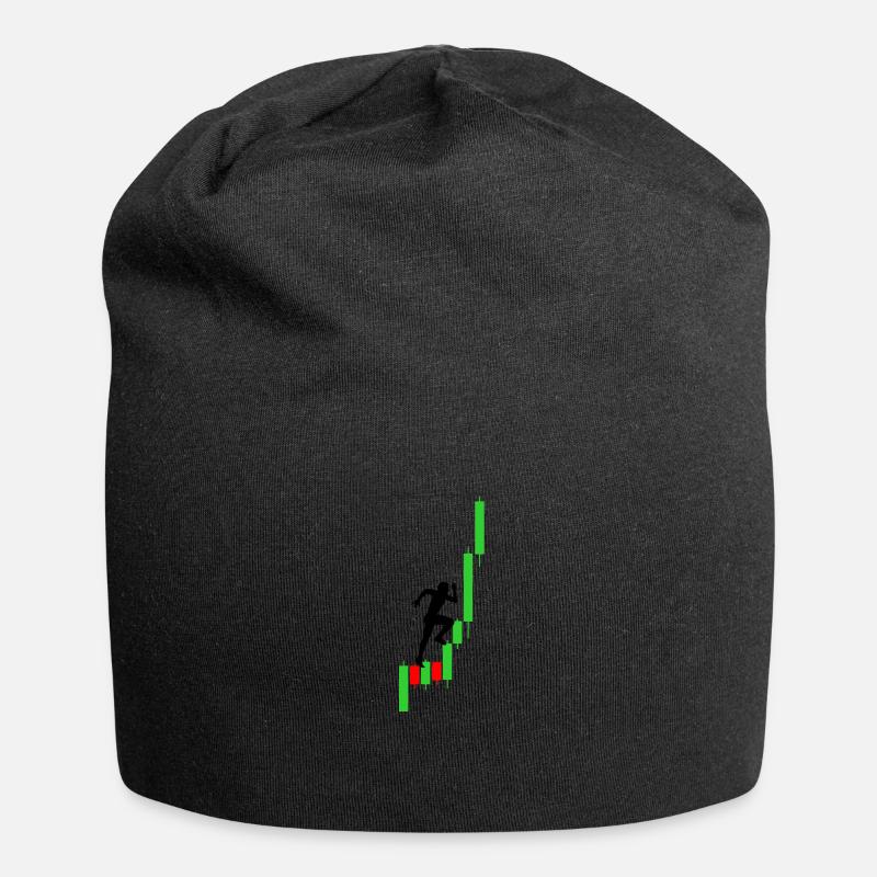 Trading - Jersey Beanie - black