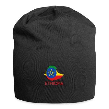 Ethiopia - Jersey Beanie - black - Front