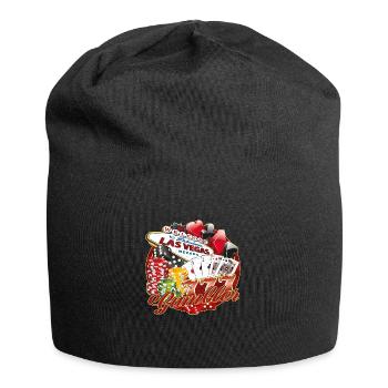 Las Vegas Gambler - Jersey Beanie - black - Front