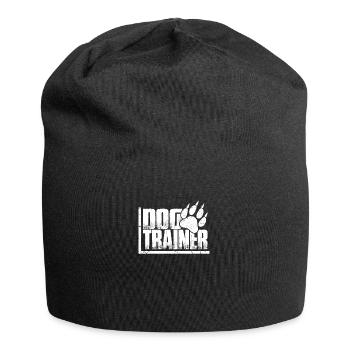 Dog Trainer Dog Shirt - Jersey Beanie - black - Front