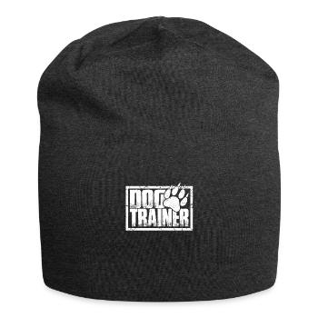 Dog Trainer - Jersey Beanie - charcoal grey - Front