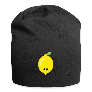 lemon - Jersey Beanie - black - Front