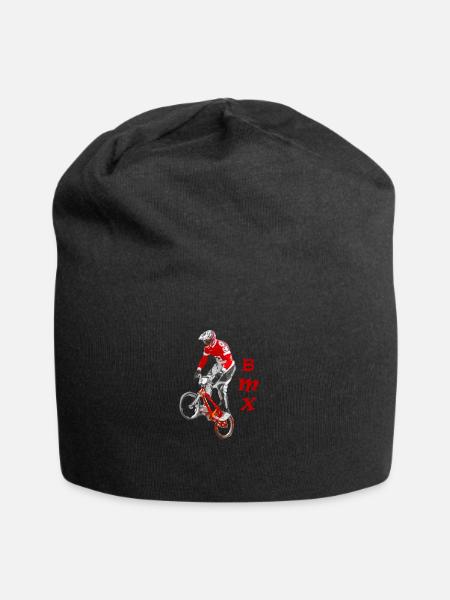 bmx - Bonnet en jersey - noir