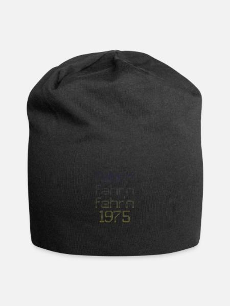 fahr'n fahr'n fahr'n 1975 - Jersey-Beanie - Schwarz