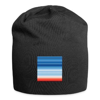 Warming Stripes | Scientists for Future - Jersey Beanie - black - Front