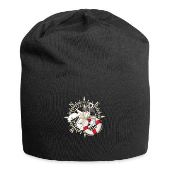 MARINE - Jersey-Beanie - Schwarz - Vorne