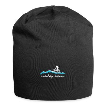 mountainbike1 - Jersey-Beanie - Schwarz - Vorne