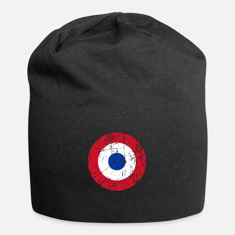 Cocarde française - Bonnet en jersey - noir