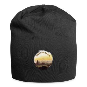 Greifswald Hafen - Jersey-Beanie - Schwarz - Vorne