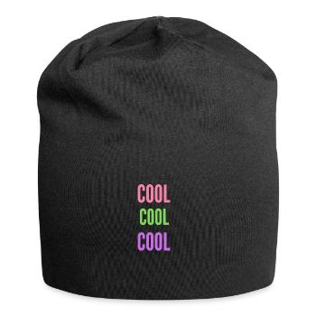 COOL COOL COOL - Jersey-Beanie - Schwarz - Vorne