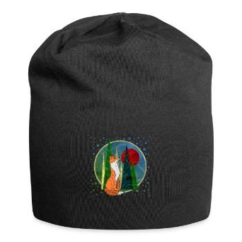 Renard - Bonnet en jersey - noir - Devant