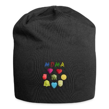 Mdma - Ecstasy - Jersey-Beanie - Schwarz - Vorne