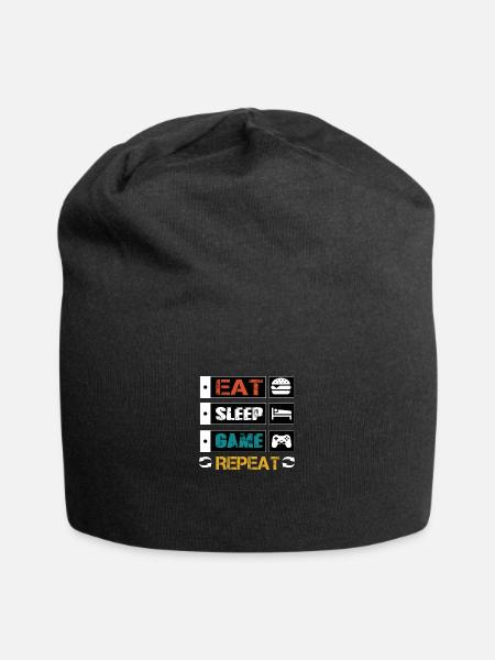 Gamer - Bonnet en jersey - noir