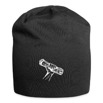 Liberté de la presse - Bonnet en jersey - noir - Devant