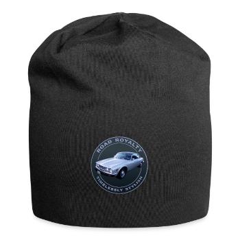 Straßenkönig, zeitlos stilvoll - Jersey-Beanie - Schwarz - Vorne